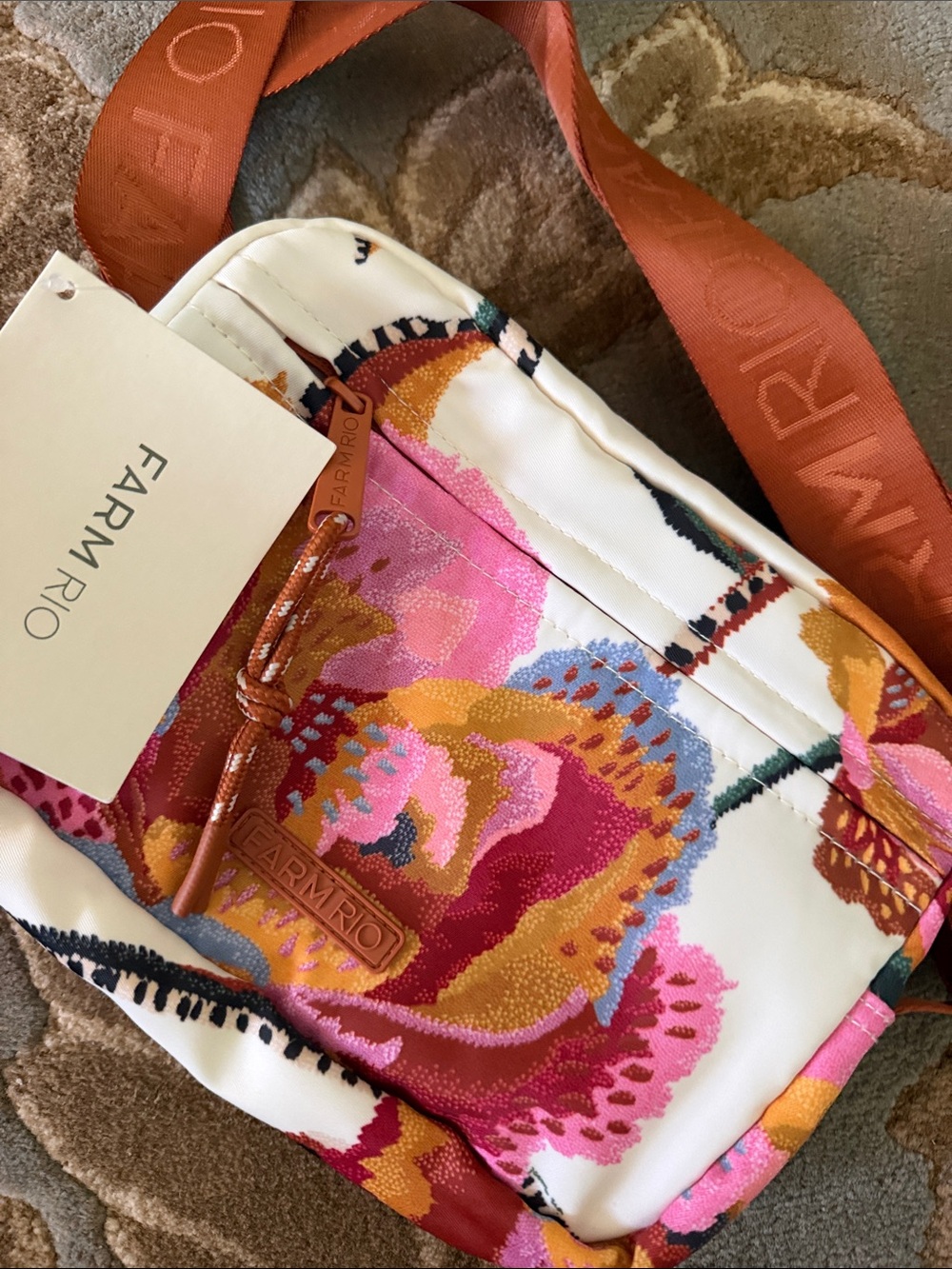FARM Rio BOLSA ZIRIGUIDUM Canvas Crossbody bag 2026 - Picture 2 of 4